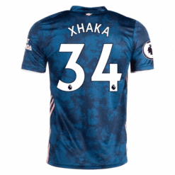 Arsenal Granit Xhaka 34 Alternativní Fotbalové Dresy 2020 21 - Krátký Rukáv