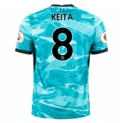 Liverpool Naby Keita 8 Venkovní Fotbalové Dresy 2020 21 - Krátký Rukáv