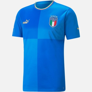 Itálie Domácí Fotbalové Dresy 20-21 – Krátký Rukáv