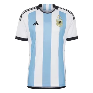 Argentina Domácí Fotbalové Dresy 2022-2023 – Krátký Rukáv